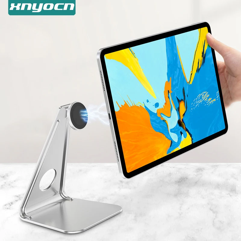 Universal Metal Magnetic Tablet Stand Phone Holder For Samsung IPad Pro Air 9.7 10.5 11 12.9 Inch Xiaomi Huawei Switch Iphone 14