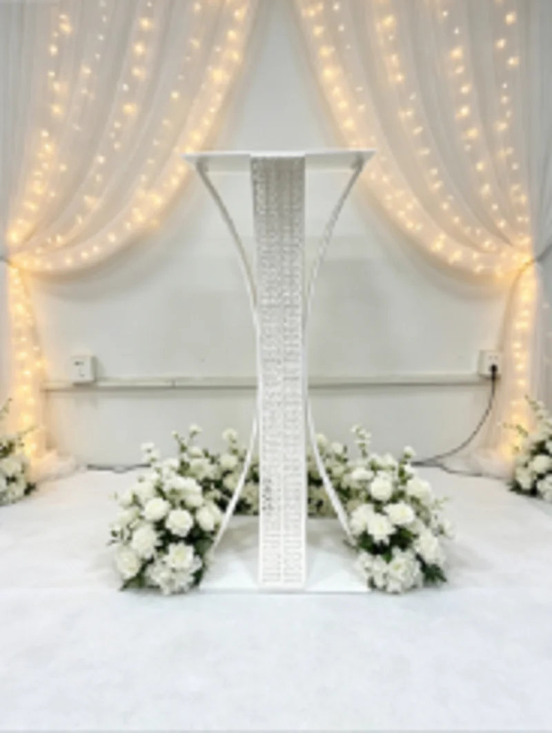 3개의 우아한 속이 빈 꽃꽂이대, 웨딩 파티 용품점 장 - Wedding Decor Supply Store 리뷰 및 가격