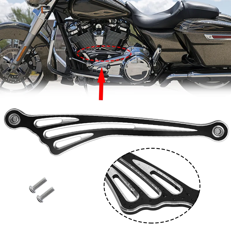 

Motorcycle Accessories Wing CNC Gear Shift Lever Shift Linkage For Harley Softail Bad Boy Touring Electra Glide Road King 97-22
