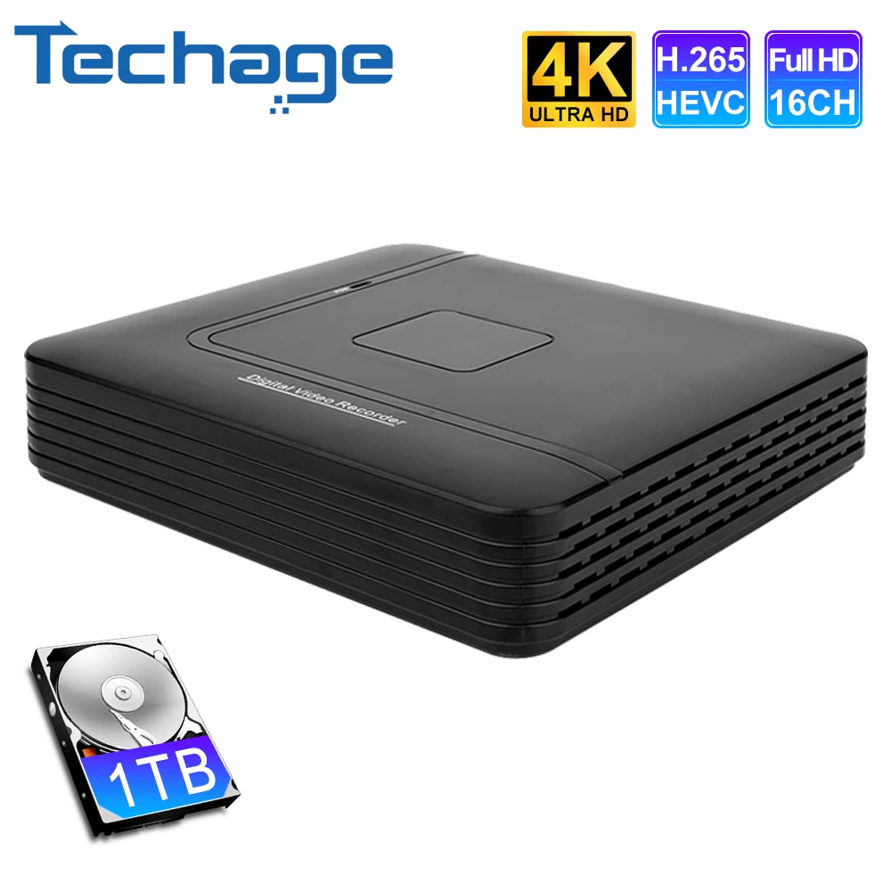 

H.265 + Mini CCTV NVR for IP Camera Security Protection System16CH 8MP Ultra HD 4K/5M/4M/3M/1080P Motion Detect Video Recorder