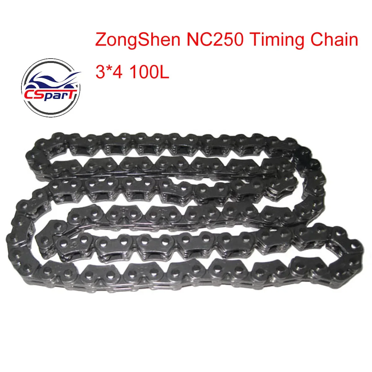 

Цепь ГРМ 3*4 100L для 250cc KAYO t6 k6 NC250 ZS177MM KAYO BSE J5 rx3, двигатель мотоцикла Zongshen