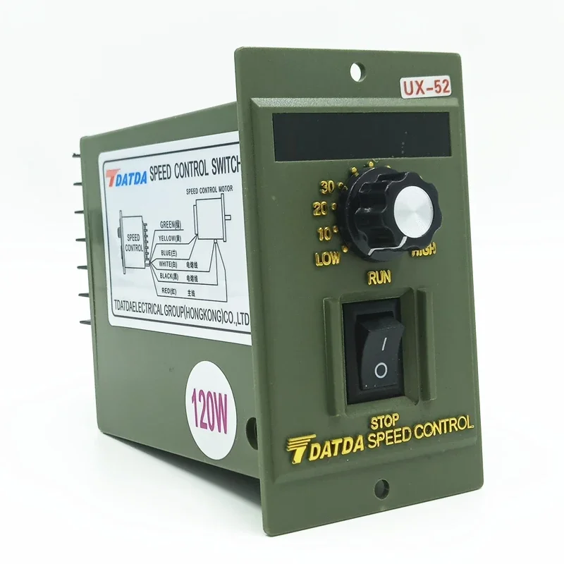 

UX-52 original and genuine electromechanical UX-52 digital display single-phase AC motor governor controller