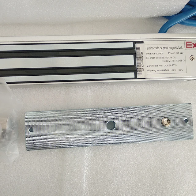 نسيج البطاقات بالجملة 280 كجم قفل مغناطيسي مقاوم للانفجار مثبت على سطح قفل محطة استخلاص البتروكيماويات #5