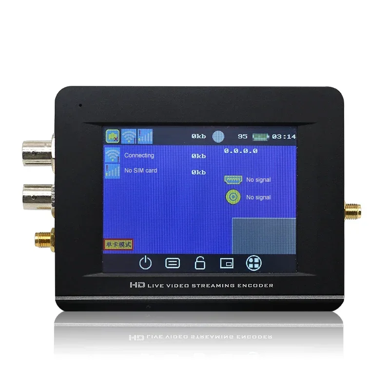 

New 4G WiFi 3 Channel Portable HDMI SDI RTMP Multi Network Bonding Live Streaming Broadcast Video Mixer Switch Encoder