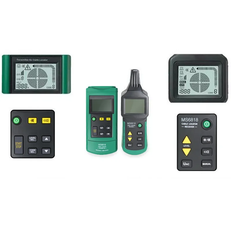 

WCS-MS6818 Underground Tester Cable Short Circuit Diagnostic Instrument For Detecting Cable Short-Circuit Break Metal Pipe