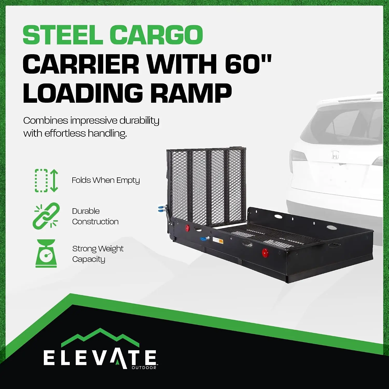 Folding Hitch Cargo Carrier, 60