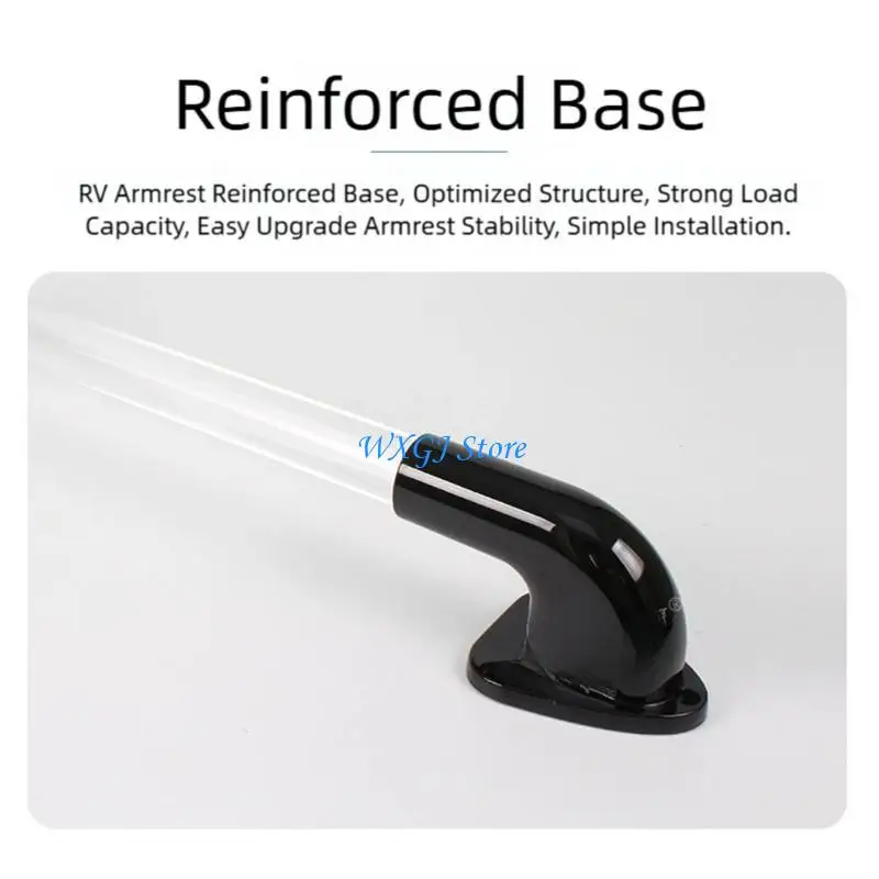 

37JE Поручни для доступа к автофургонам, 12 В, светодиодная подсветка, поручень для предотвращения падения, АБС-акрил, легкая