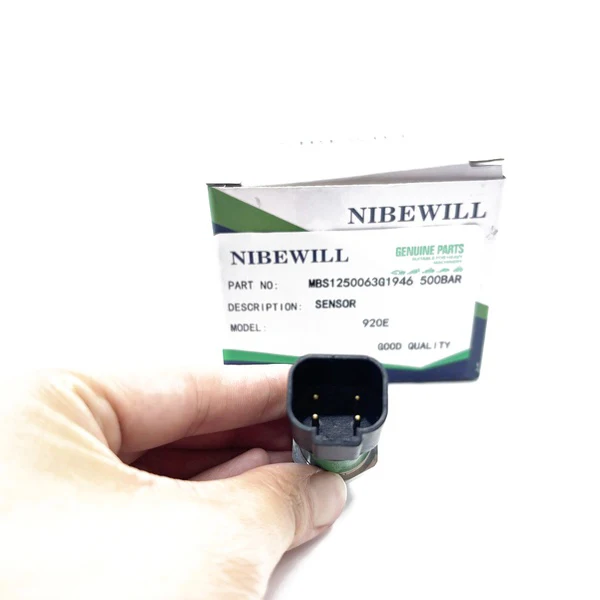Hydraulic Pressure Transducer Sensor MBS1250 063G1946 500BAR Replacement For Excavator Construction Machinery