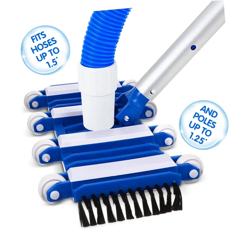 

B06C-Swimming Pool Brush Suction Vacuum Head Accessory Swimming Pool Brush Suction Vacuum Head