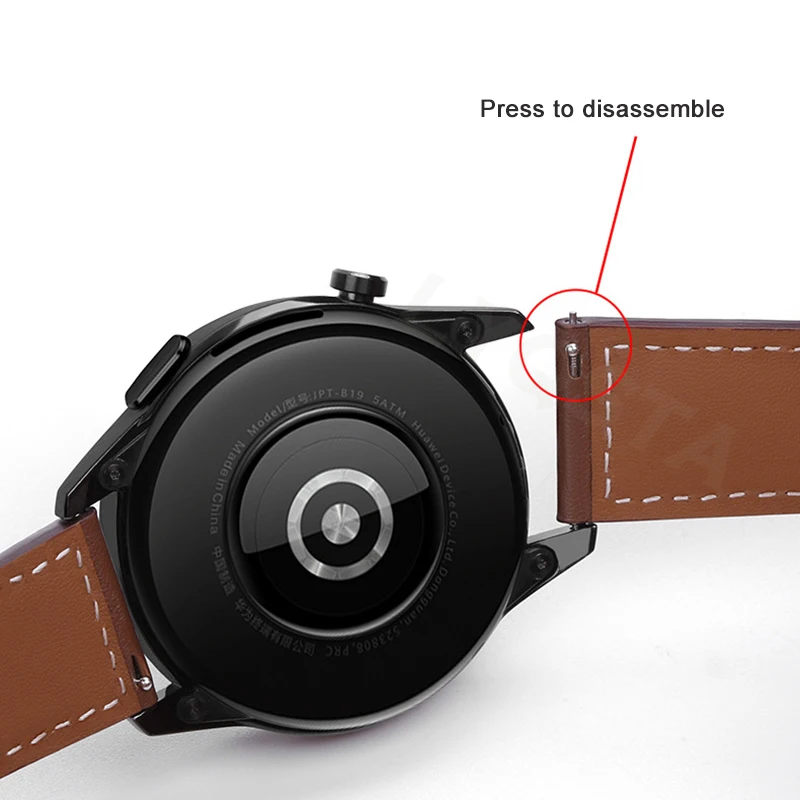 화웨이 워치용 손목 밴드 교체 액세서리, 22mm 시계 스트랩, GT 5 GT 4 46mm, GT 3 Pro GT2 46mm, GT5 Pro 46mm