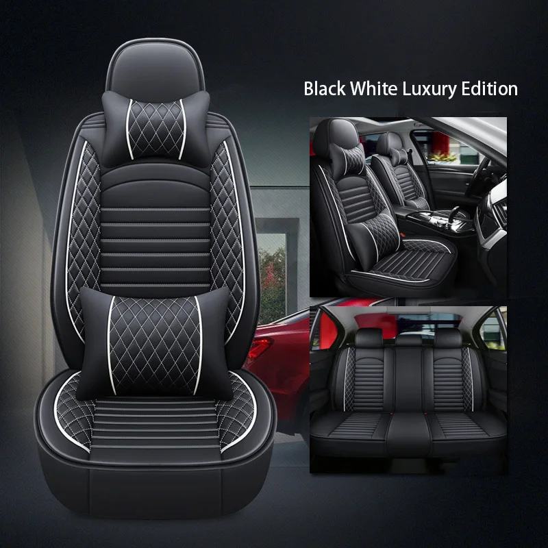 

WZBWZX Leather Car Seat Cover For MG All Models MG ZT-T ZR ZT TF Auto Accessories Car Accessories 98% 5 Seat Car Model