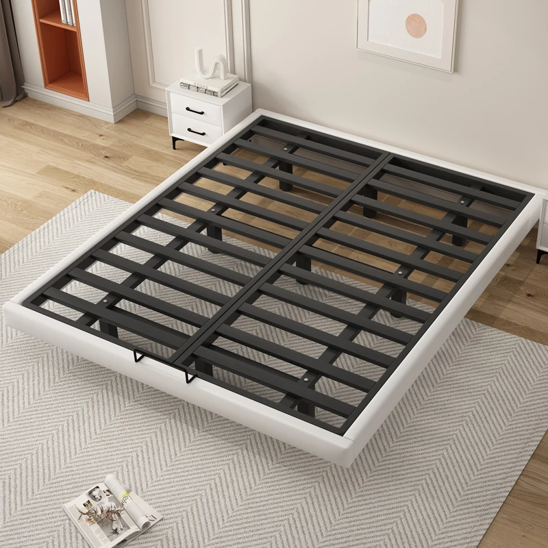 

Suspension Modern Simple Bedside Wrought Iron Master Bedroom Household Tatami Row Skeleton Suspended Bed