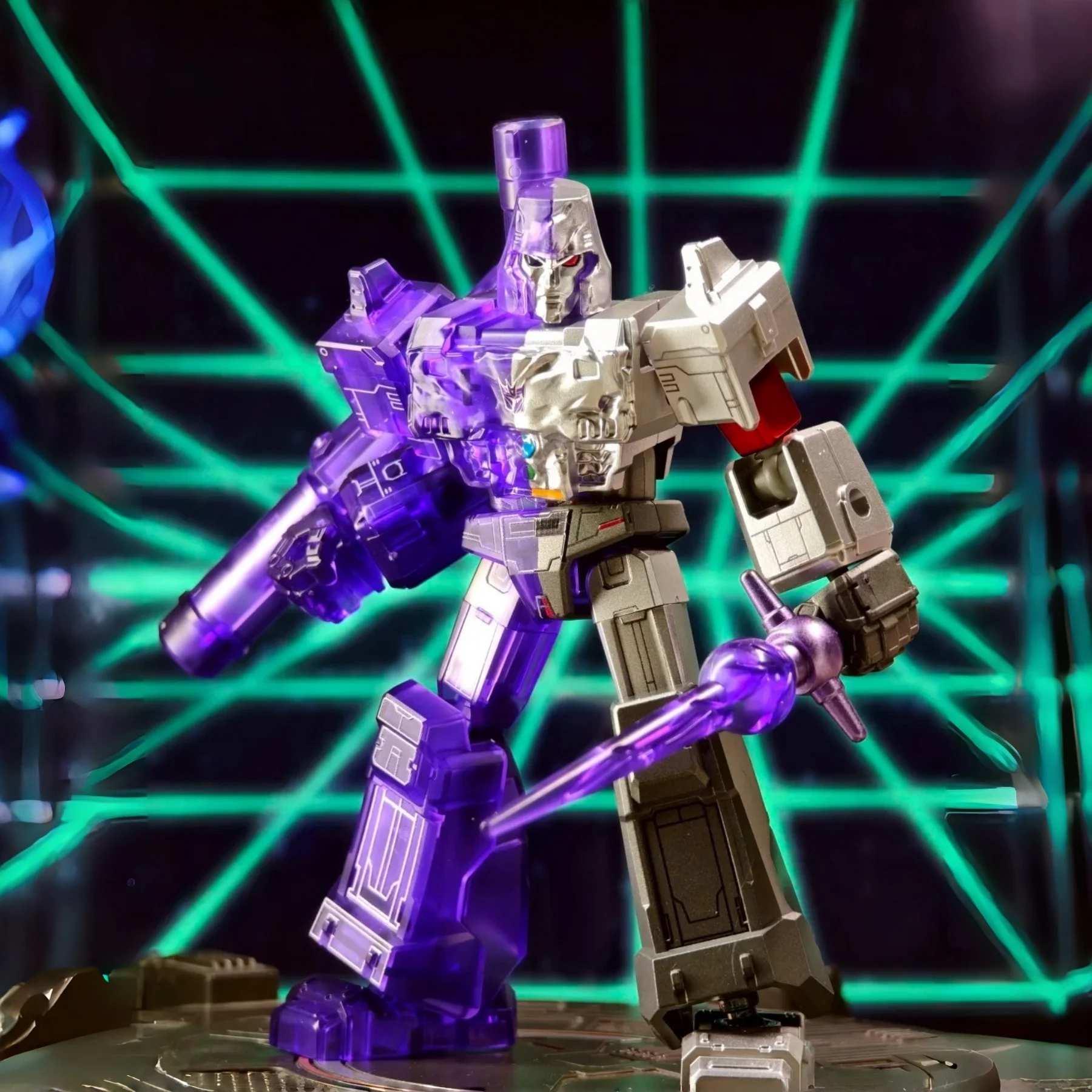 Nuevo Original Blokees Megatron Arcee Unicron Trypticon Bombshell figura de acción juguete Transformable versión galaxia Vol.9 regalos de modelismo