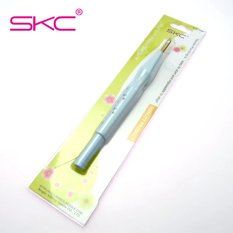 SKC 10pcs Adjustable Punch Needle Weaving Tool Interchangeable Punch Needle Sewing Accessories