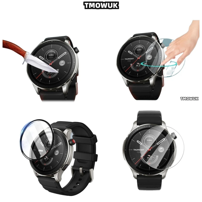 

For Amazfit GTR Cheetah Pro Balance 2 Falcon Anti - Scratch Tempered Glass Screen Film HD 9H