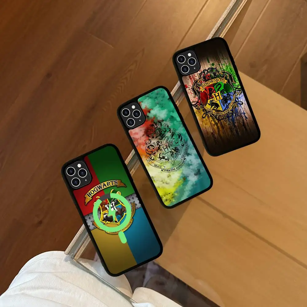 

Anime P-Potters Wand H-HarrieS Magnetic Matte Phone Case For IPhone 16 17 15 14 13 12 11 For Magsafe Wireless Charge Cover