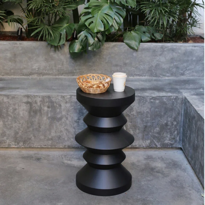 

Art Design Minimalist Modern Nordic Metal Table Vintage Medieval Geometric Side Black Wrought Iron Coffee Tables Living Room