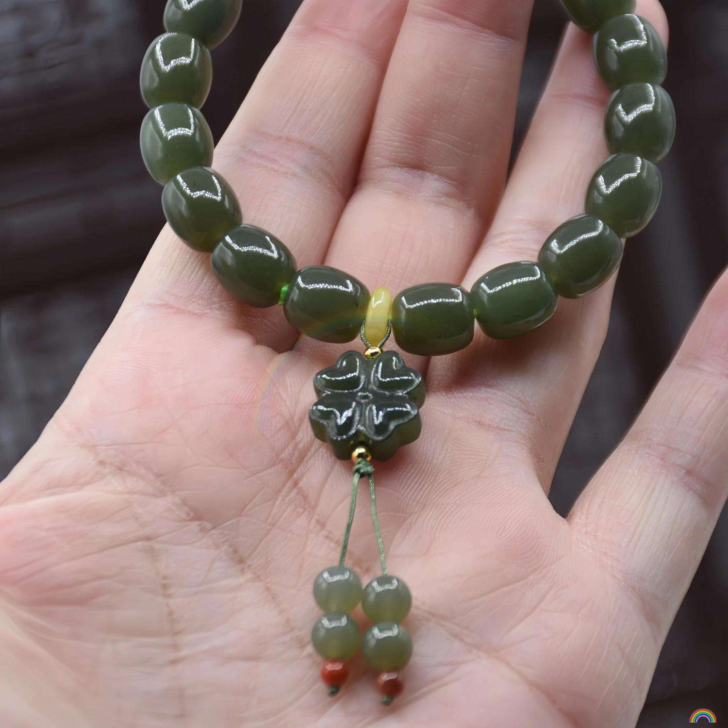 Natural Hotan Jade Vintage Bea - đánh giá và giá Beading