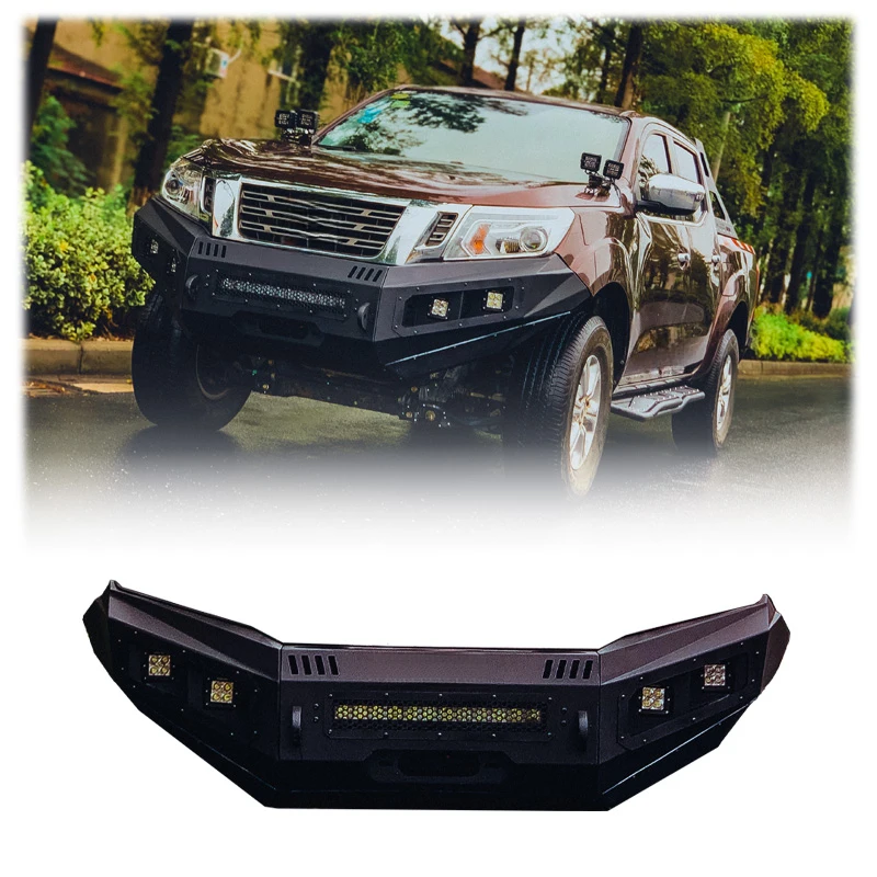 

Heavy Duty Steel Front Bumper For NP300 Navara Pick-up Offroad