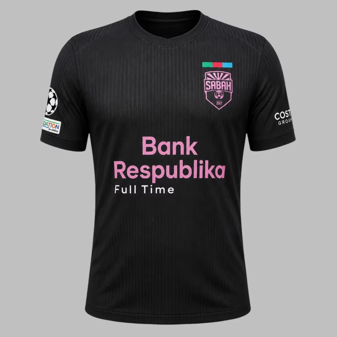 2026/27 Season Sabah FK Unisex Football Jersey Mesh Breathable 3D Print Shirt, Men Women Summer Sport Quick Drying Jersey