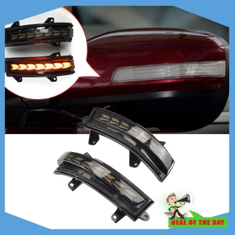 

Car Dynamic LED Rearview Mirror Indicator Rear View Mirror Turn Signal Lamps For Honda Civic Jade Crider City