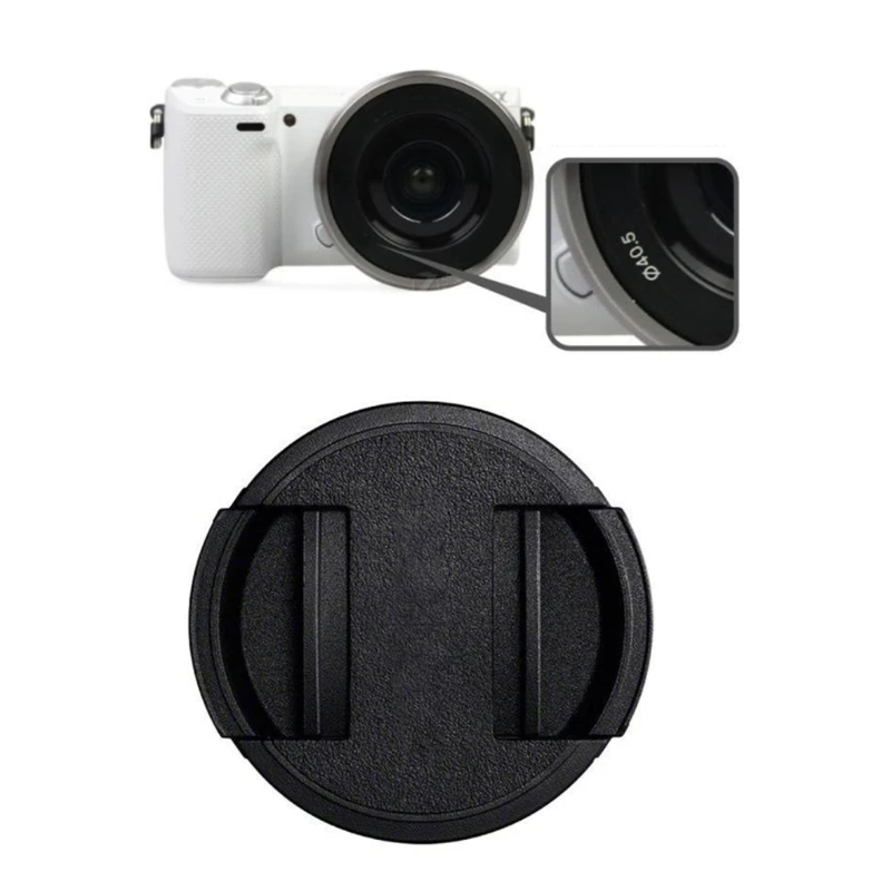 Lightweight Cameras Lens Cover Caps for A5100 A6400 6300 6500 ZVE10 1650 Camera Essential Accessory 40.5mm/1.57in Drop Shipping