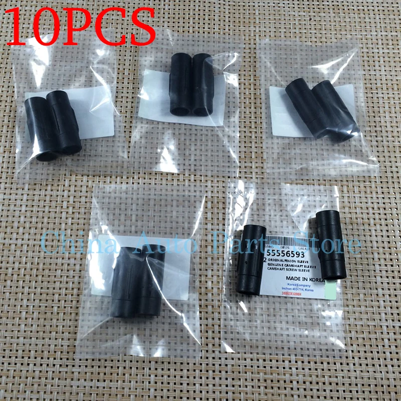 10PCS Original Sleeve Camshaft Sprocket Locating Pinion For Chevrolet Cruze AVEO ORLANDO SONIC Trax Opel Astra Zafira 55556593