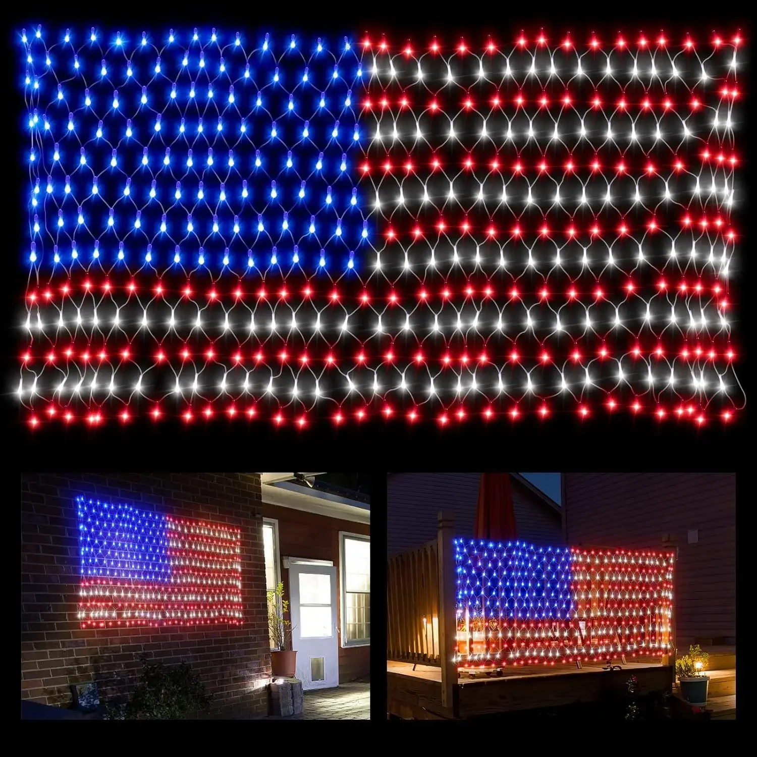 American flag net tpye 384 Independence Day election Christmas Day indoor and outdoor decoration