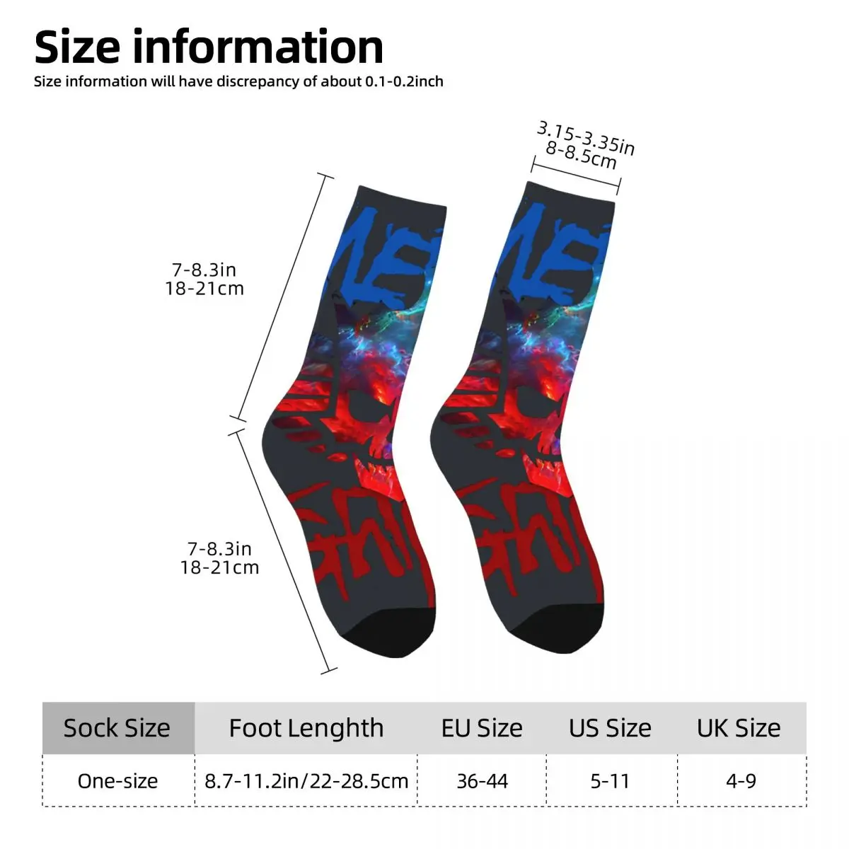 Hip Hop Vintage Cool Logo Crazy Men's compression Socks Unisex C-Cody Rhodes Harajuku Seamless Printed Funny Novelty Happy Gift