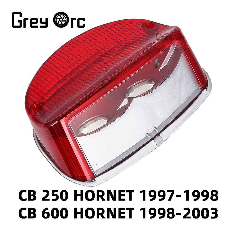 

For Honda CBR1100XX Blackbird Shadow Spirit 1100 VLX 600 CB600 Hornet Suzuki GS500 Motorcycle Tail Light Rear Lamp Red Lens ABS