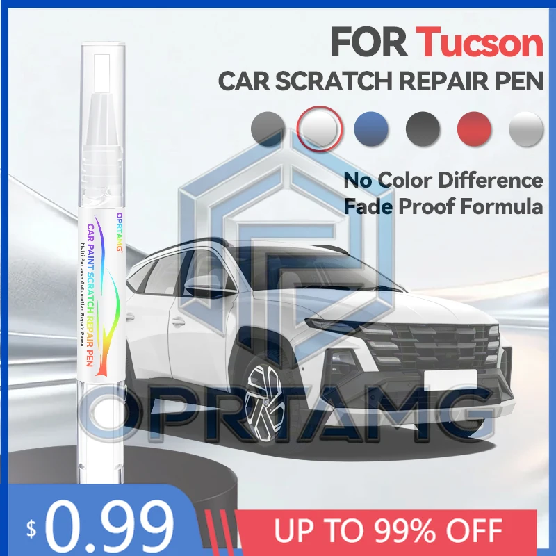 

2026 Hot Car Paint Repair Pen Touch Up Scratch Remover DIY Auto Accessories For Hyundai Tucson White PGU NA3 Brown Black E9 BN