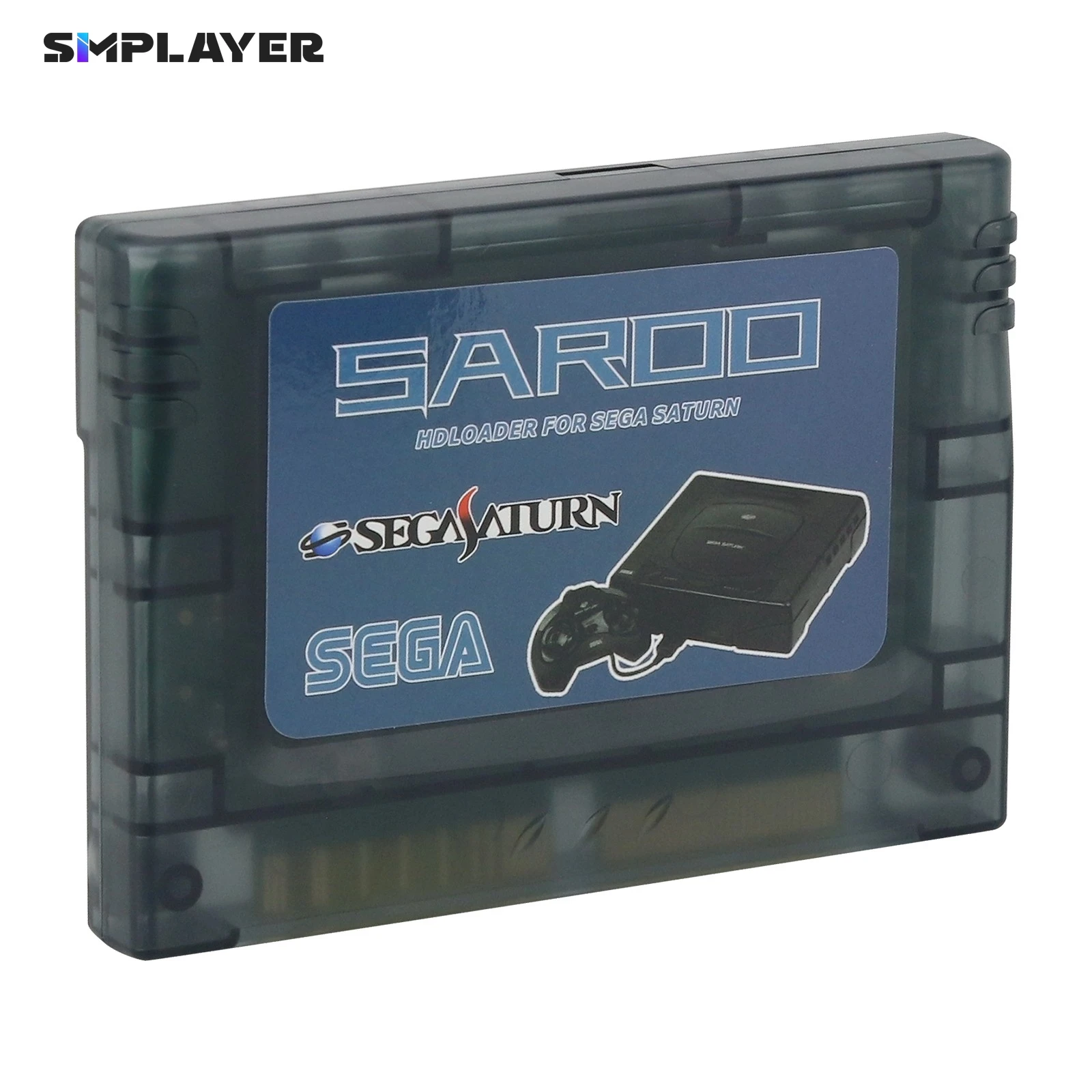 

New SAROO Saturn Game Programmer Transparent Black Shell Hardware Drive free Writer High Speed Game Coding for SEGA