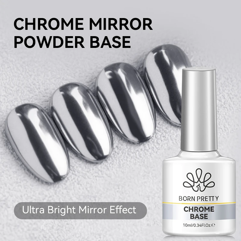 BORN PRETTY Transferfolie Nagelgelpoliermittel Semi-Permanenter Lack für selbstklebenden Aufkleber Nagelkleber Soak Off UV LED Gel Nail Art Man
