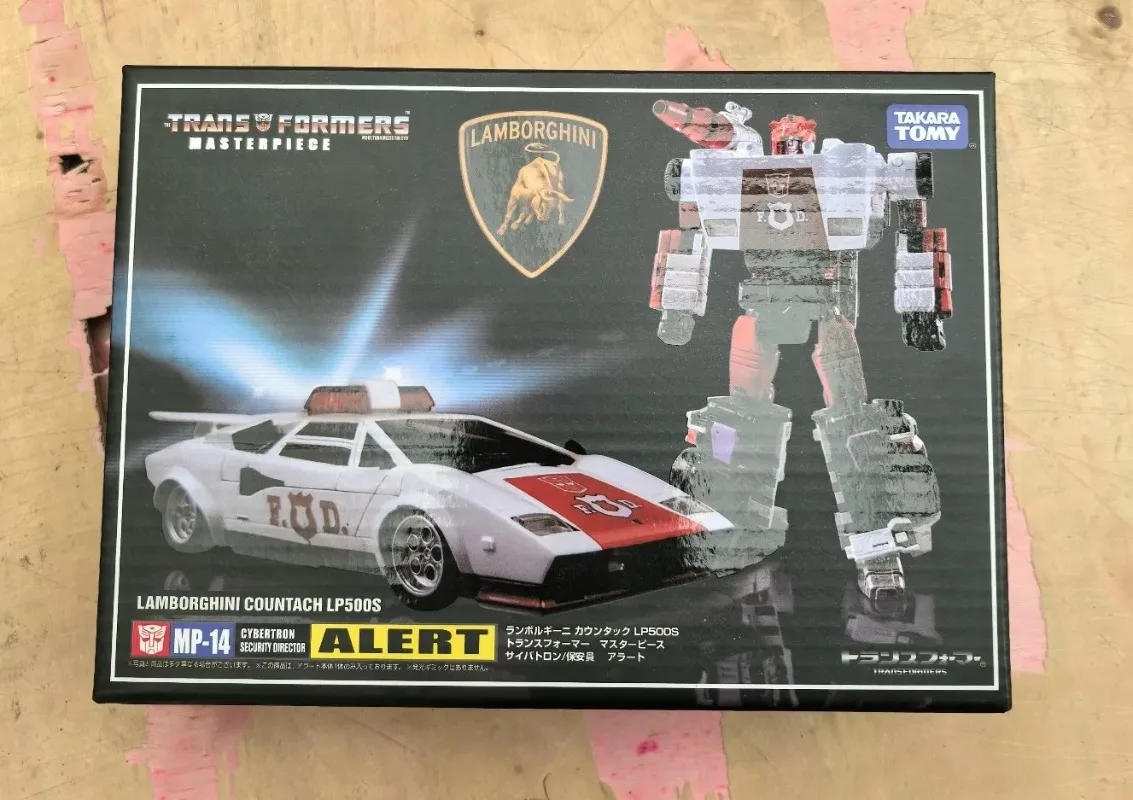 MP تحفة سلسلة الكلاسيكية G1 MP-14 MP14 KO Cybertron Autobot الأحمر تنبيه عمل الشكل روبوت جمع هدية الصندوق الأصلي