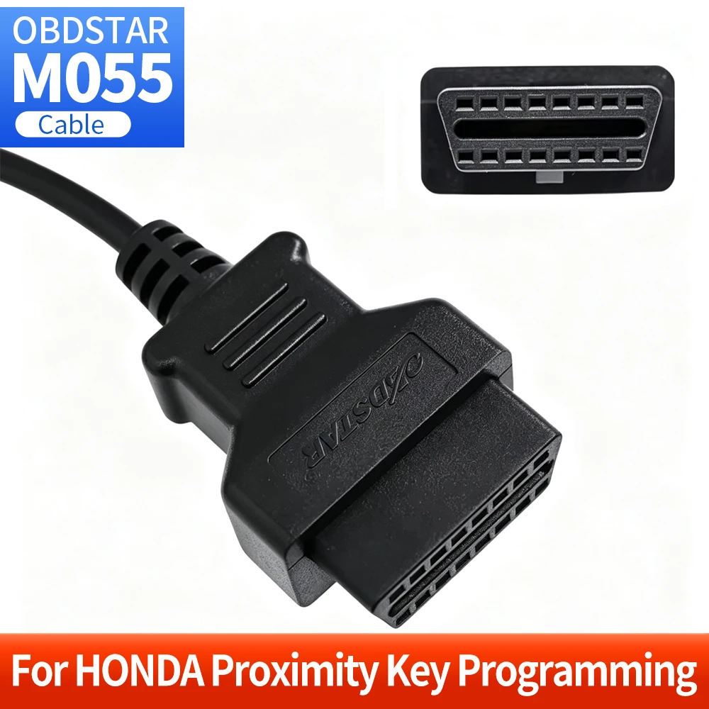 OBDSTAR M055 Cable for OBDSTAR ISCAN Motorcycle/ Marine Series BENCH Mode 21PIN  Work for HONDA Proximity Key Programming ToolsO