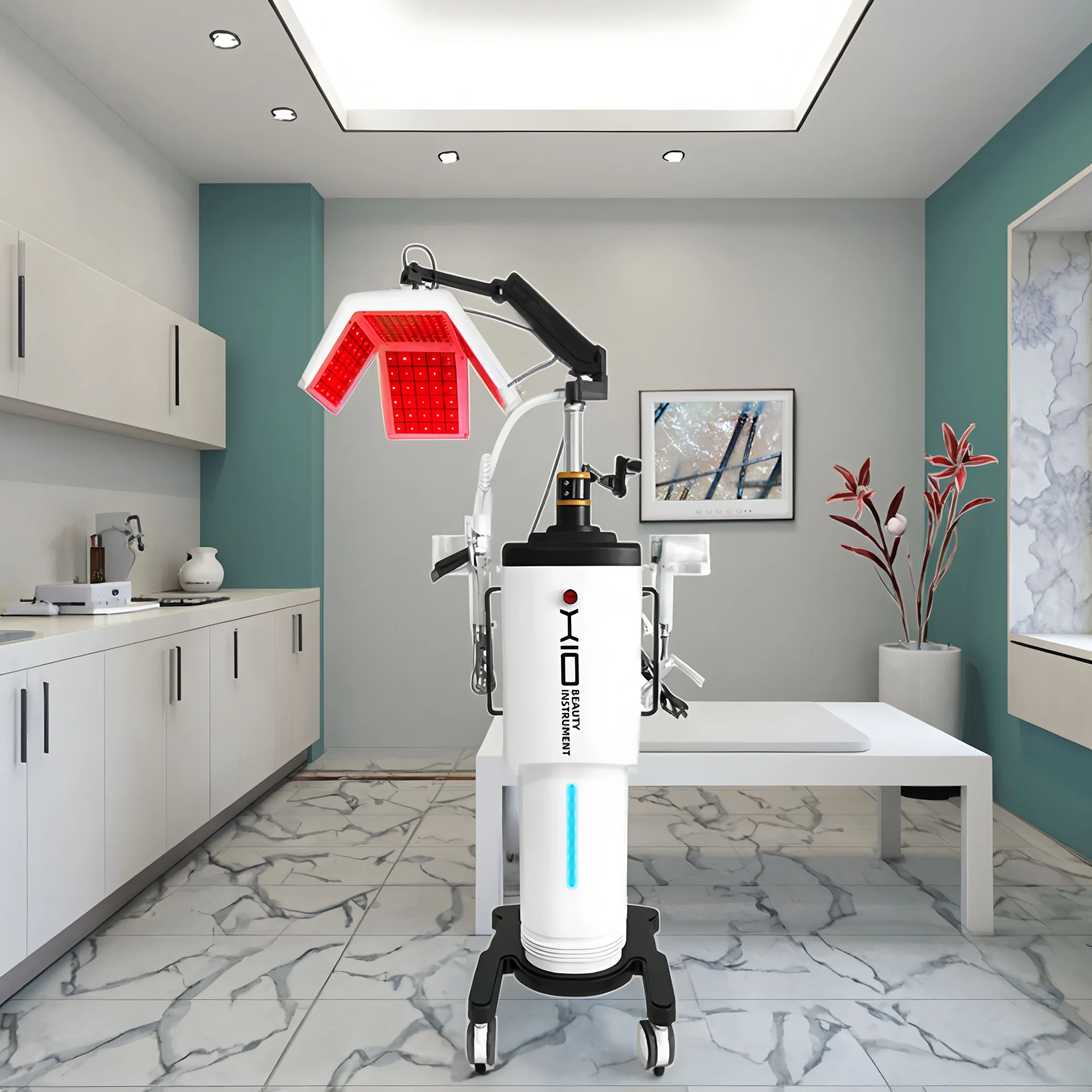 المهنية آلة نمو الشعر سبا فروة الرأس محلل التنظيف العميق الجمال الصحة إزالة الصباغ معدات شد الجلد لصالو #1