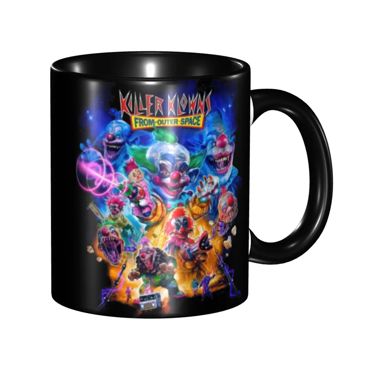 Killer Klowns From Outer Space Movie Mugs Funny Coffee Cup Gifts For Woman Man