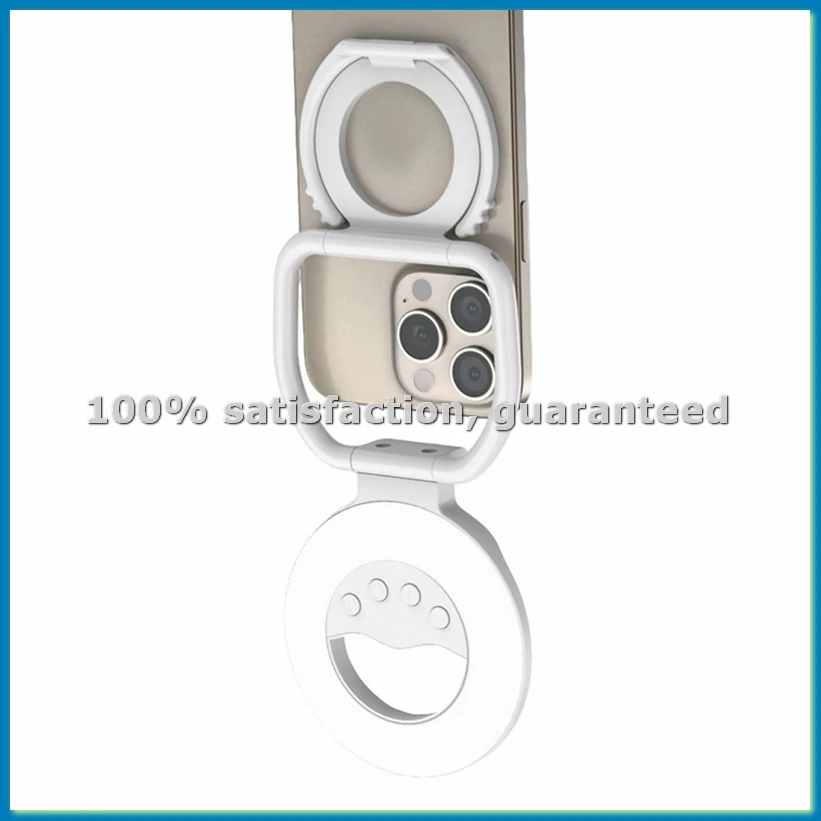 Anillo de Luz LED para Selfies con Carga USB, Lente para Teléfono Móvil, Lámpara LED para Selfies, Anillo de Luz para Selfies con Smartphone -ABLL