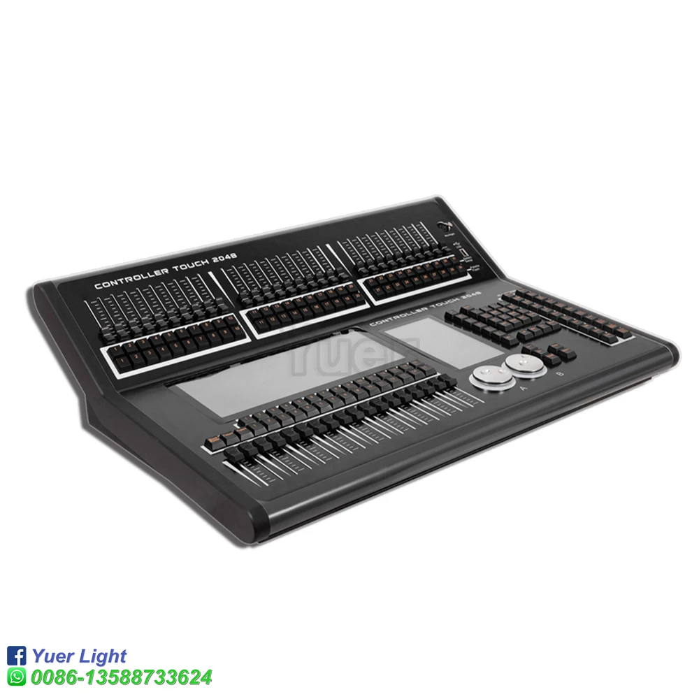 Controlador DMX Little Pearl R5, consola DMX, escáner táctil Tiger, guardado automático de datos para DJ, Disco, productos de iluminación de escenario