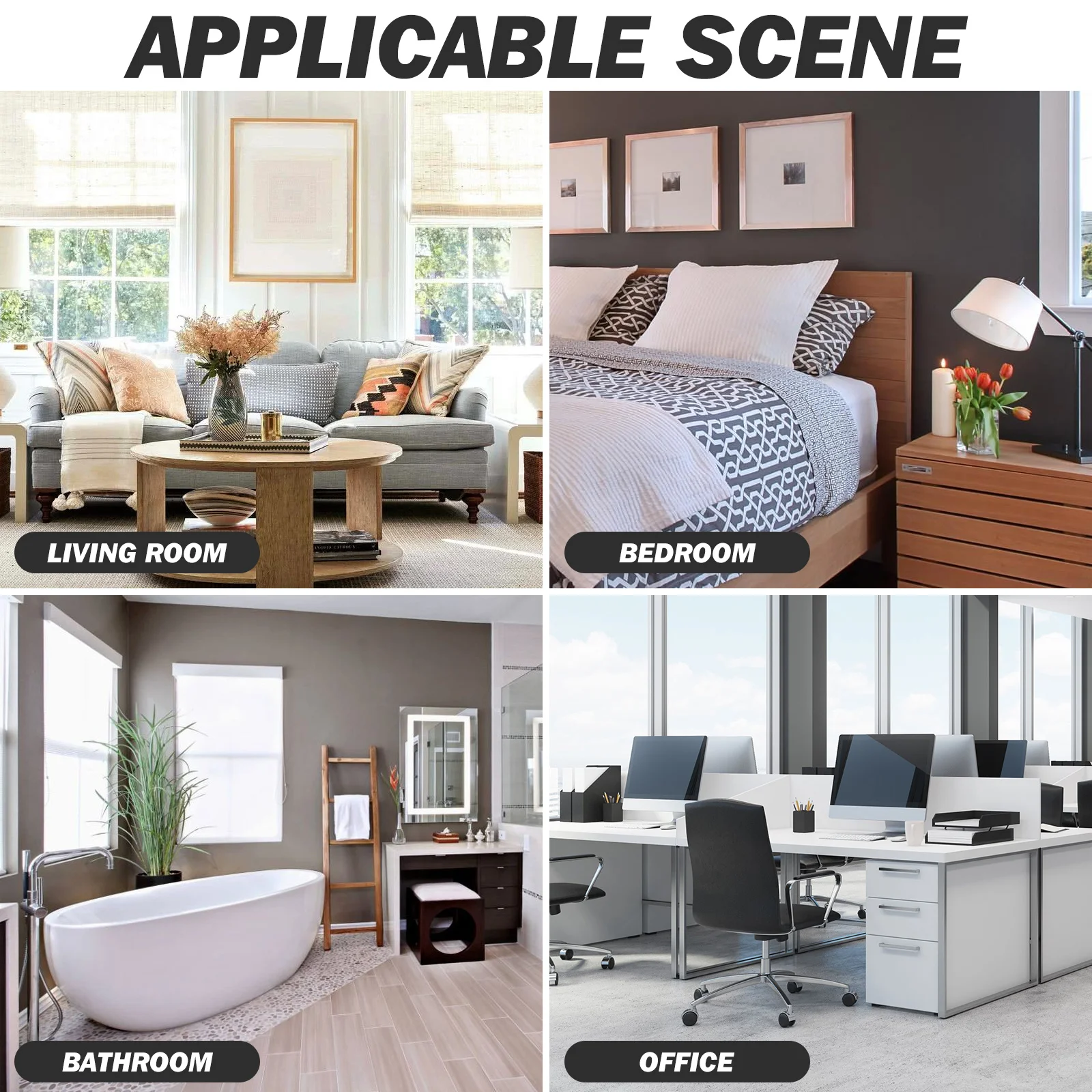 

8Pcs Plastic Planter Saucer Square Flower Pot Tray Strong Resin PP Base Garden Indoor Plant Stand Spill Proof Trays