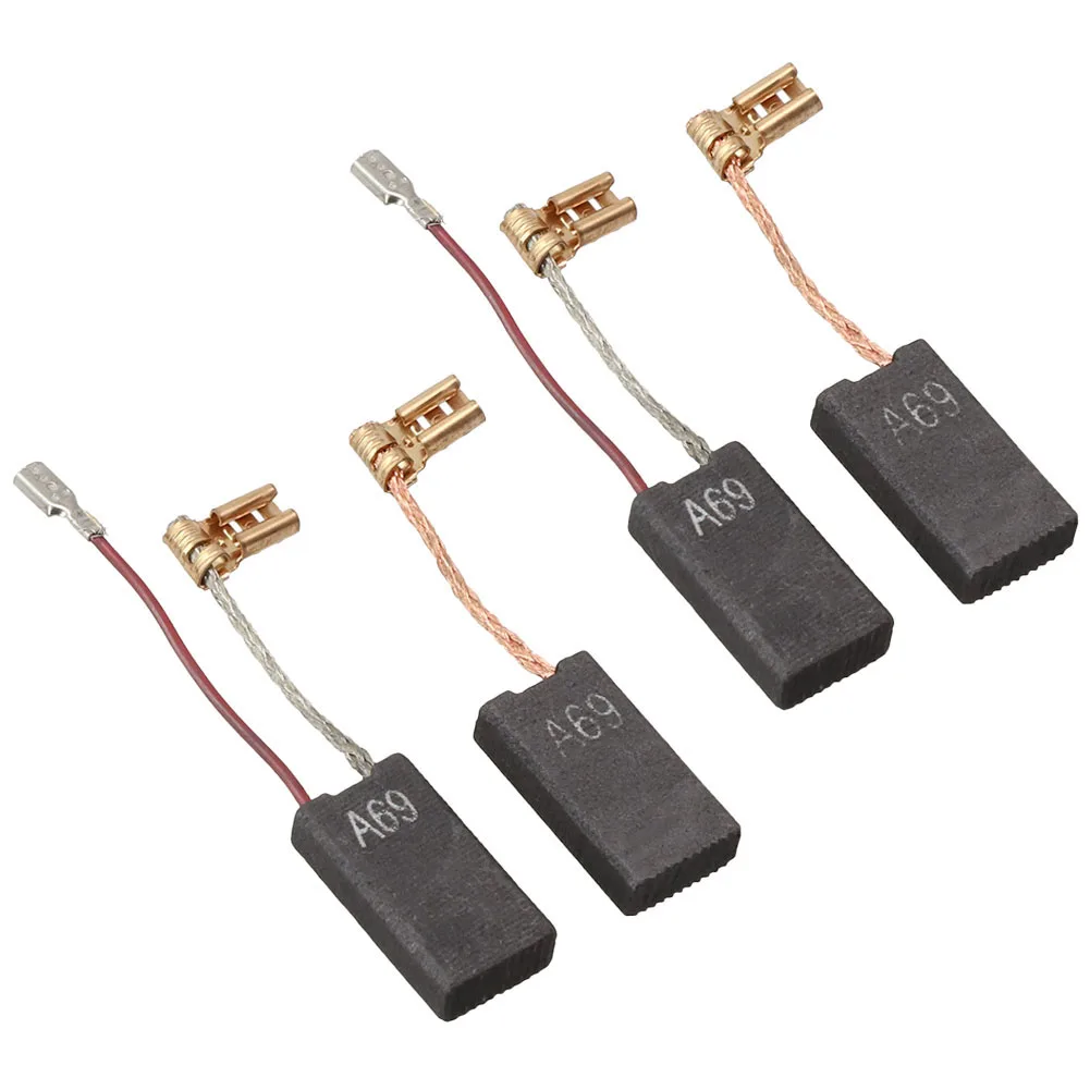 Replacement Set of Carbon Brushes for Various Power Tools Including the Popular GBH740 Series Total Four Units