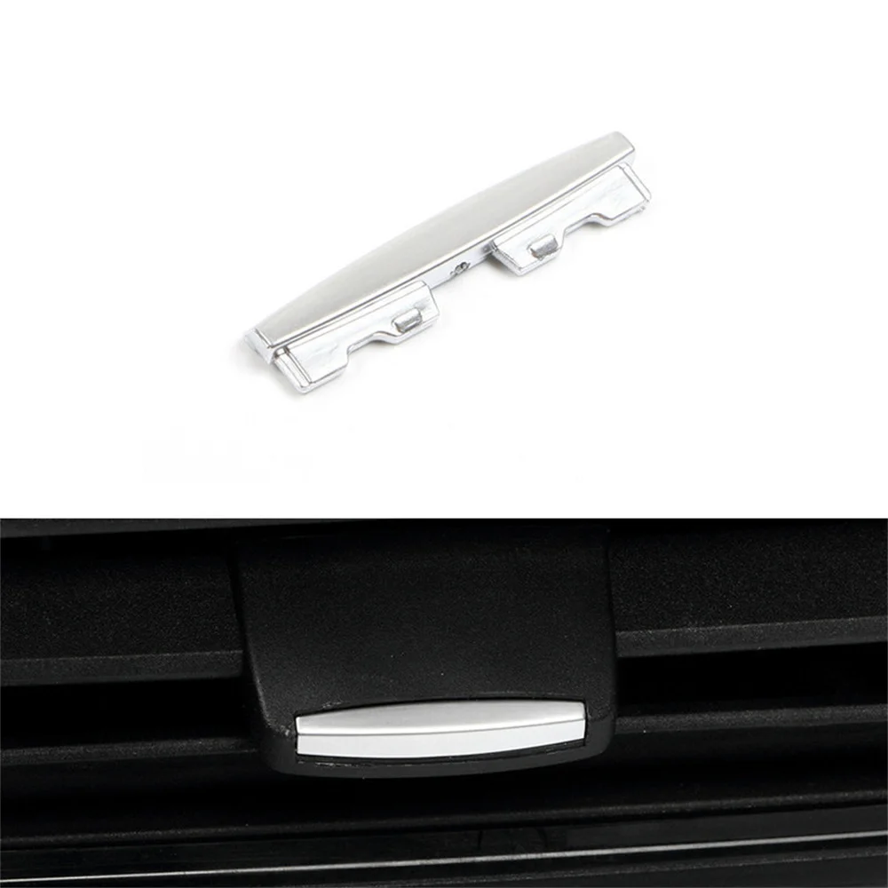 

Серебряная полоса с блестками для дефлектора кондиционера, аксессуары для BMW X5 F15 X6 F16 X5M F85 X6M F865