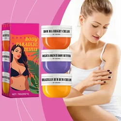 3PCS Body Moisturizing Care Cream Nourishing Moisturizing Dry Tender Skin Nourishing Care Cream