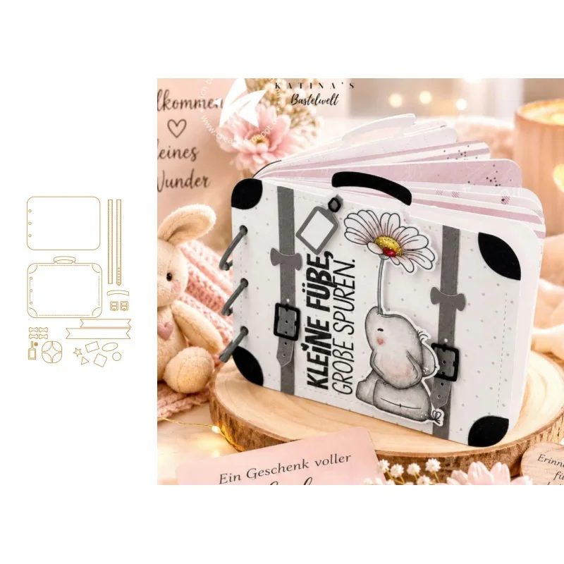 Neu eingetroffen: Vorverkauf von Taschenschneideformen und Stempeln für DIY-Scrapbooking/Fotoalben, dekorative Prägung, DIY-Papierkarten