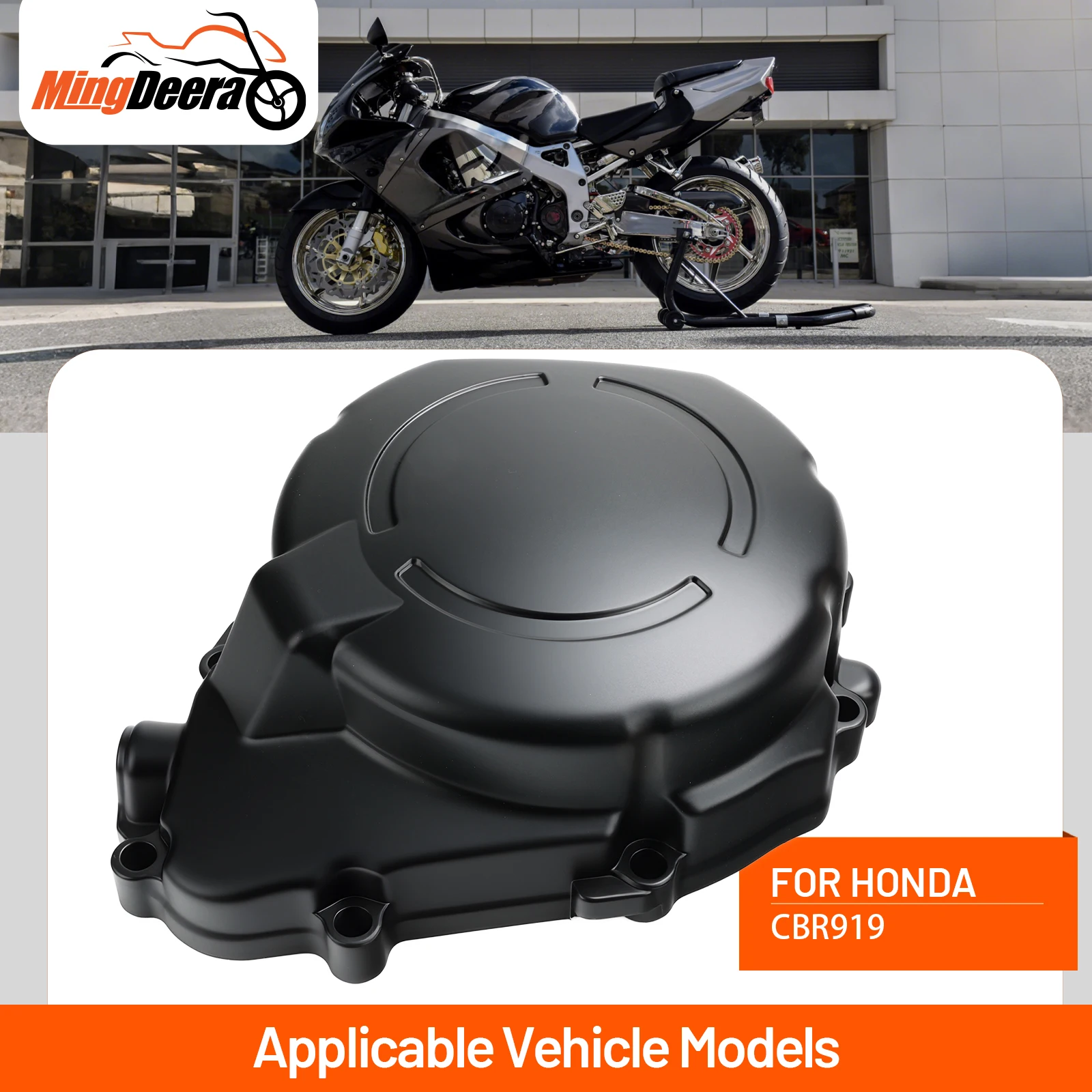 

Крышка двигателя CBR 900, совместимая с HONDA CBR919 1996-1999, аксессуары для мотоциклов, крышка статора, боковая крышка картера, корпус двигателя