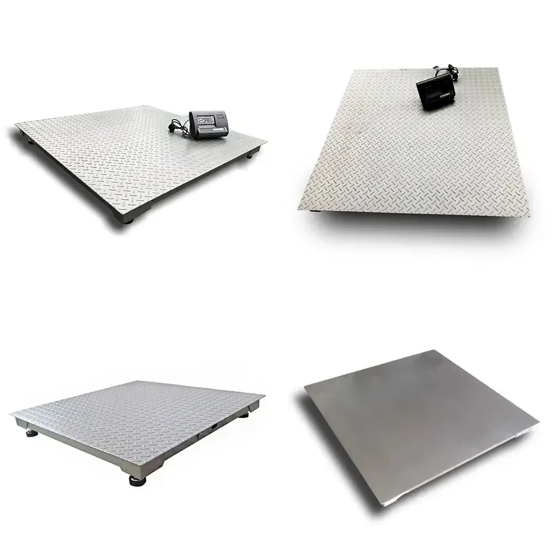 Heavy Duty Electronic Digital Floor Scale Industrial Weighing Platform 1 Ton 3 Ton 5 Ton Capacity