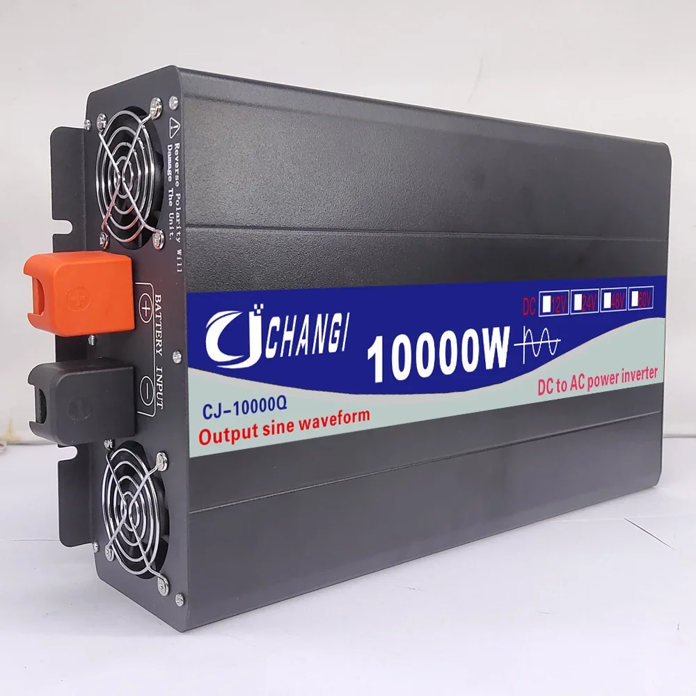 12v 24v 28v to 110v 220v 5000w Rated Power Inverter Pure Sine Wave Inverter 10000w Peak Power