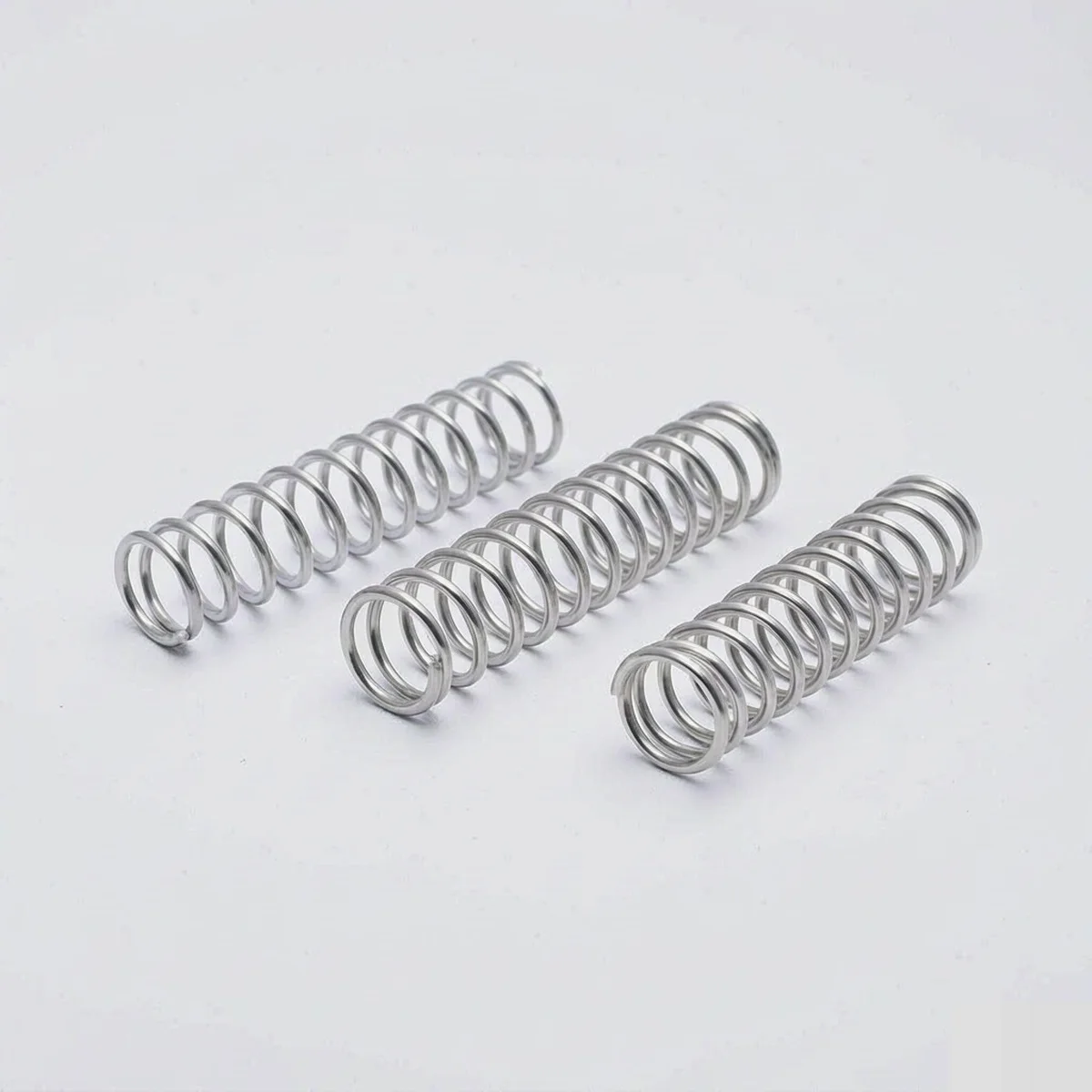 10pcs Wire Diameter 0.2/0.3/0.4/0.5mm 304 Stainless Steel Spring Steel Y-shaped Compression Spring OD 1.5mm-5mm Length 5mm-50mm