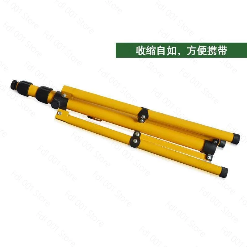 Outdoor floodlight telescopic tripod iron light stand stall night market camping construction emergency repair mobile work light