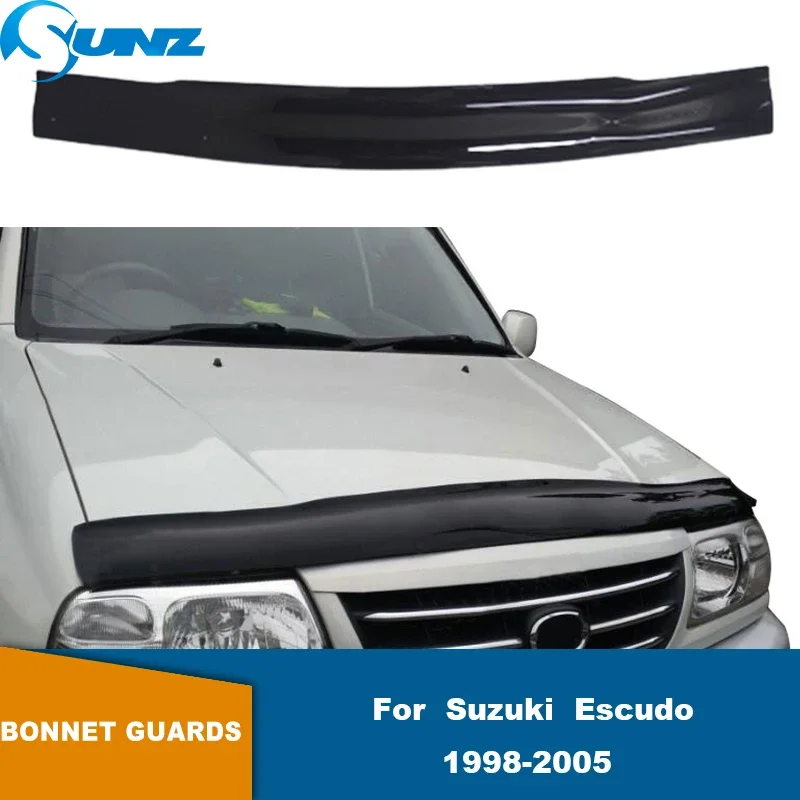

Bonnet Guard For Suzuki Escudo1998 1999 2000 2001 2002 2003 2004 2005 Front Bug Shield Hood Deflector